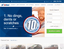 Tablet Screenshot of carsense.com